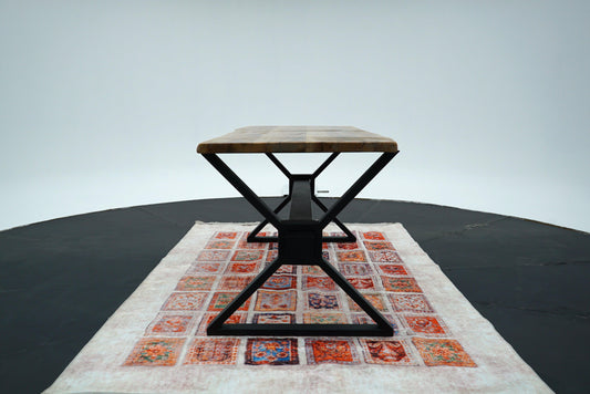 X-Shaped Metal Table Legs - Brooklynartworkshop