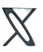 X Desing Metal Table Legs - Set of 2 (28x26Inch) - Brooklynartworkshop